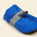 Blue waterproof anti-slip rain boots for small dogs & cats, detail photo