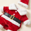 santa claus christmas costume for dogs & cats, detail photo