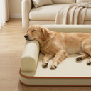 waterproof tear-resistant dog mat for medium & large dogs, lifestyle photo