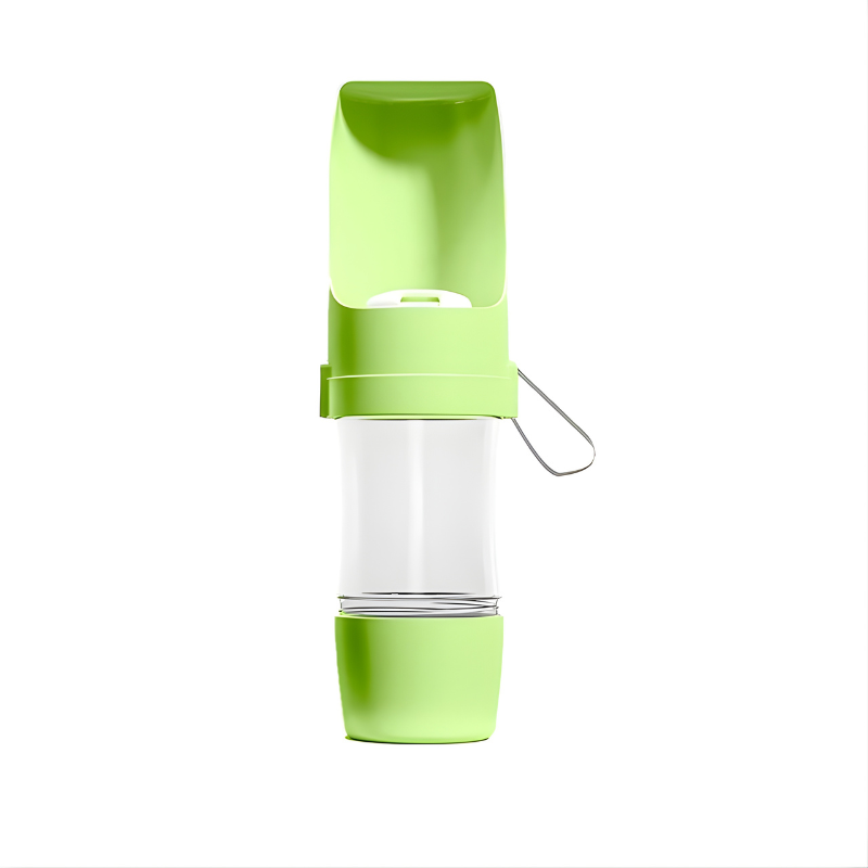 Dog travel water bottle blue colour variant