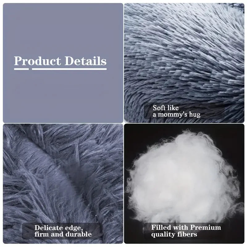 Round dog bed available colourways - My Petsworth