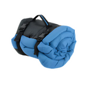Portable dog camping bed size and material detail