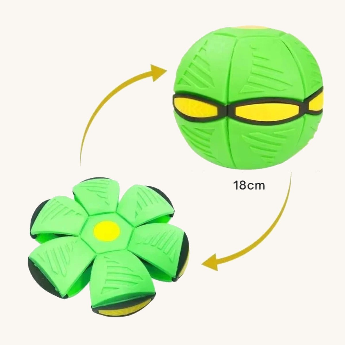 Dog frisbee colour options, 15 cm to 22 cm — My Petsworth