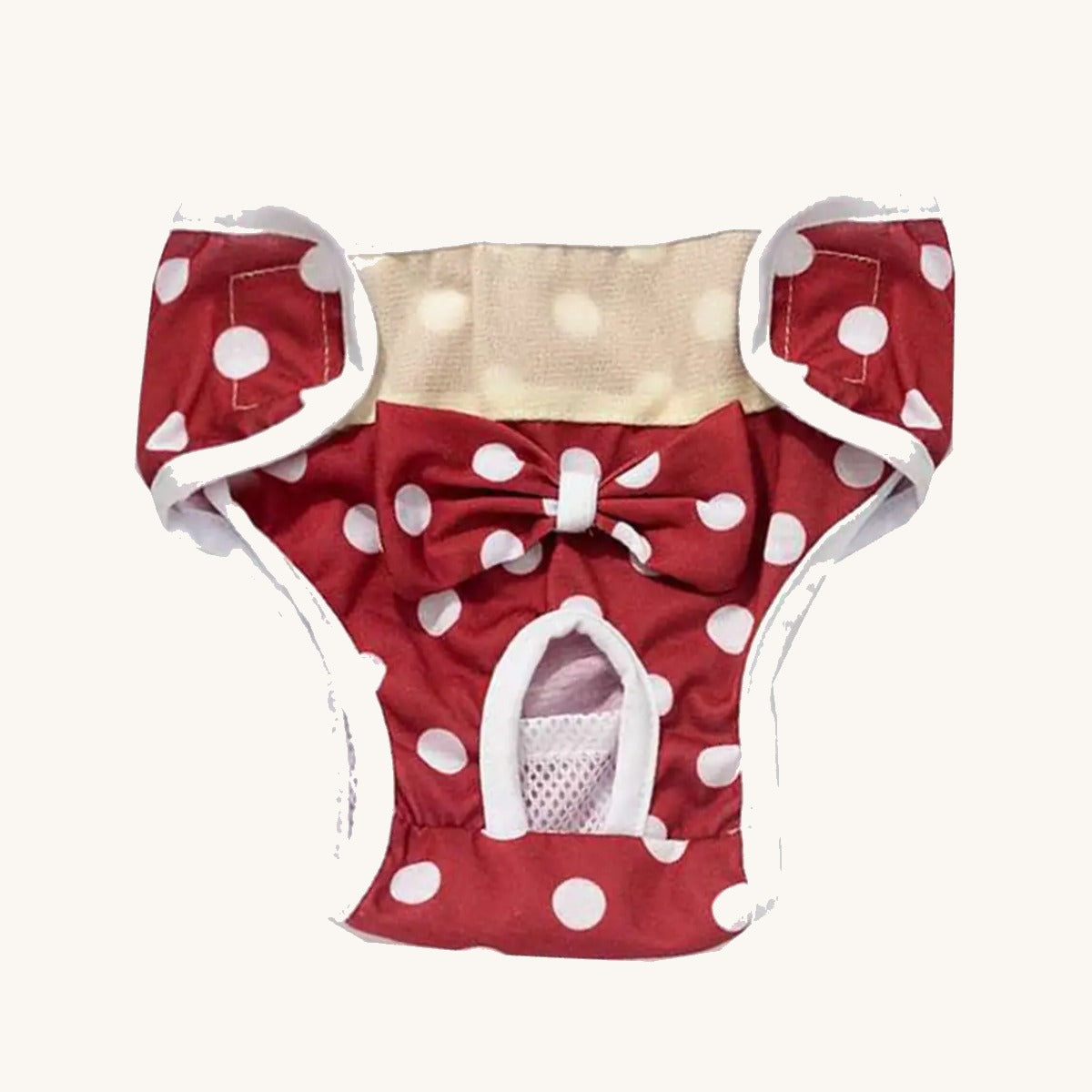 Reusable washable dog nappy, product view — My Petsworth