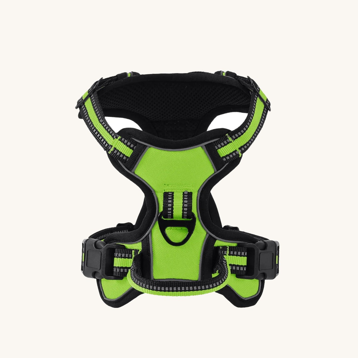 Reflective Dog Harness Vest reflective strips detail