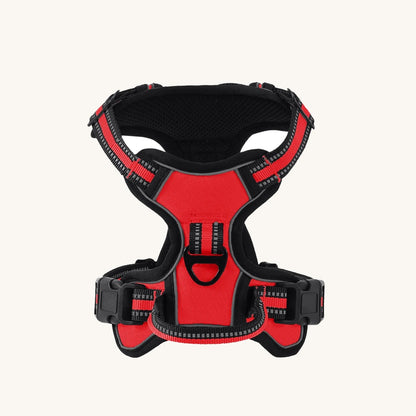 Reflective Dog Harness Vest color variant on cream background