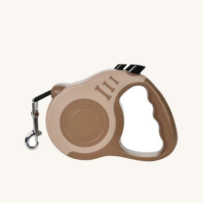 Retractable Dog Lead handle detail on cream background