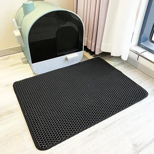 Waterproof double layer cat litter mat — My Petsworth