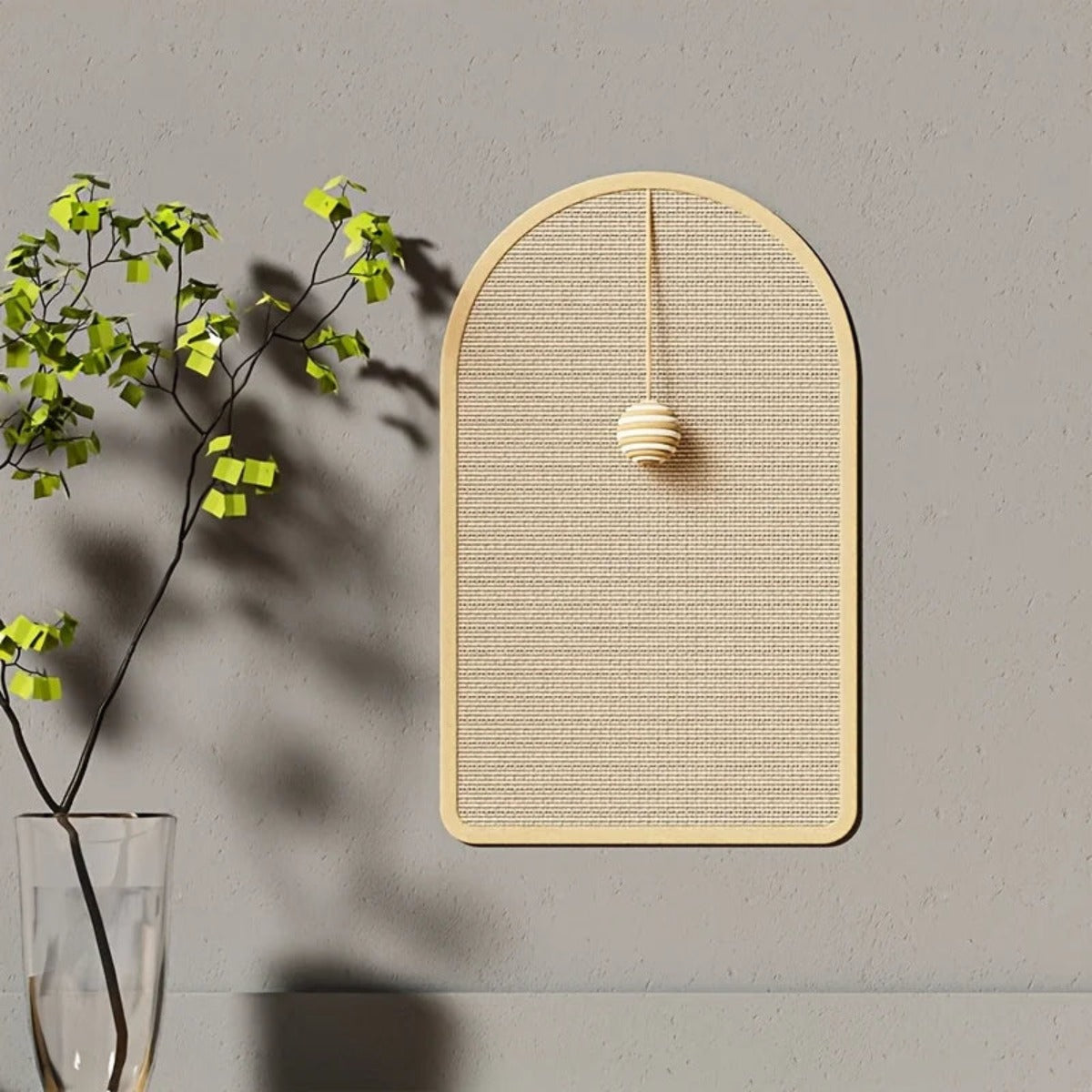 Sisal scratching surface of the wall mounted cat station — My Petsworth