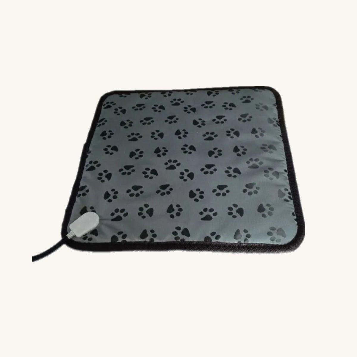 Pet resting on the heated pad indoors — My Petsworth