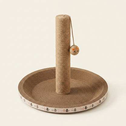 Corrugated cardboard cat scratcher pad supplied with catnip — My Petsworth