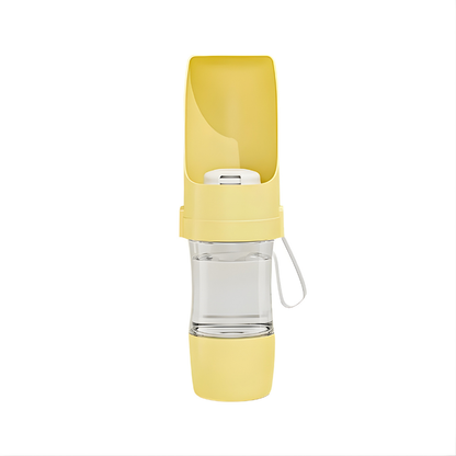 Dog travel water bottle green colour variant