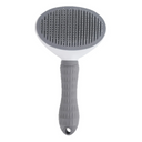 Self-Cleaning Slicker Brush – Gray