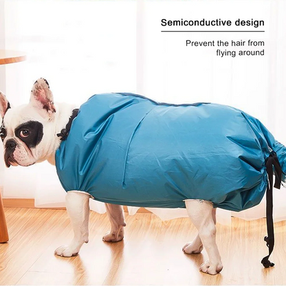 Portable foldable dog drying bag — My Petsworth