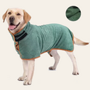 Dog drying coat in super absorbent microfibre — My Petsworth