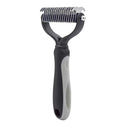 Deshedding brush for removing loose undercoat from dogs and cats — My Petsworth