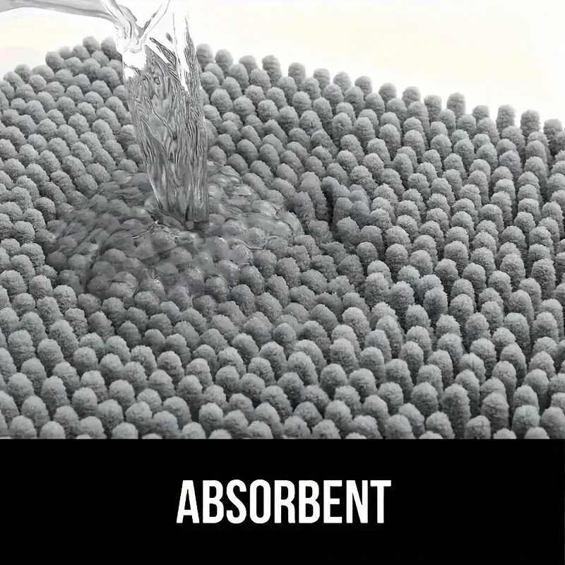 Absorbent microfibre dog door mat, non-slip — My Petsworth