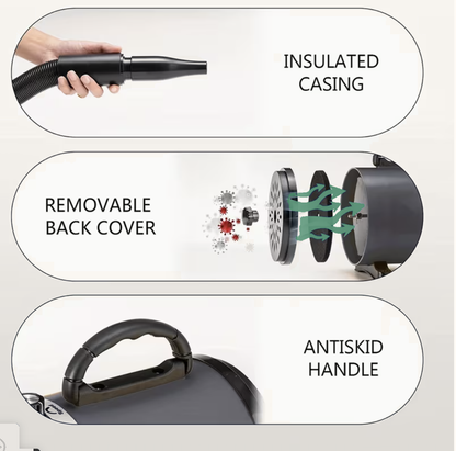 Dog grooming dryer key features — My Petsworth