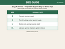 Dog lift harness size guide S to XL — My Petsworth