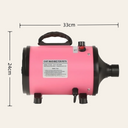 High-velocity low-noise dog hair dryer — My Petsworth
