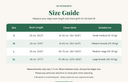 Size guide for the dog life jacket — My Petsworth