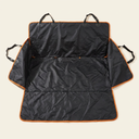 Non-slip polyester car boot liner for dogs and cats, studio photo