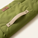 Green portable waterproof chew-resistant mat for dogs & cats, detail photo
