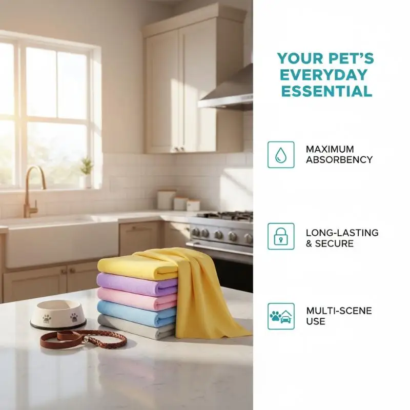 Ultra absorbent microfibre dog towel — My Petsworth
