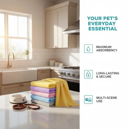 Ultra absorbent microfibre dog towel — My Petsworth