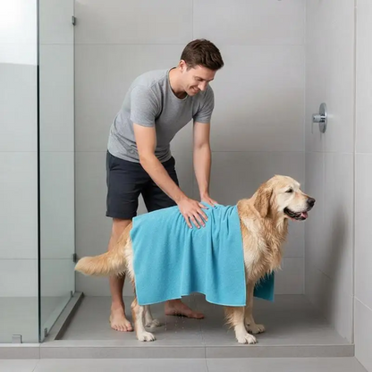 Ultra absorbent microfibre dog towel — My Petsworth
