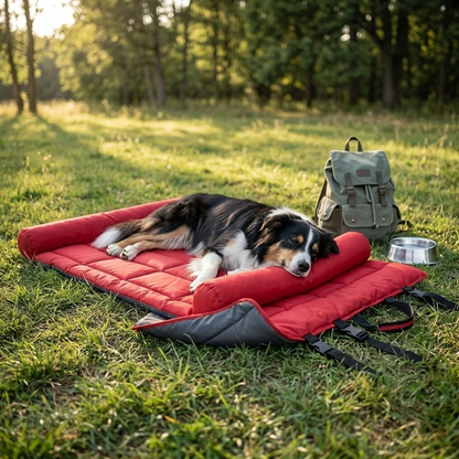 Portable Dog Bed - Waterproof Folding Travel & Camping Bed