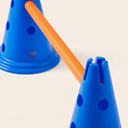 adjustable jump bar agility training set for dogs, detail photo