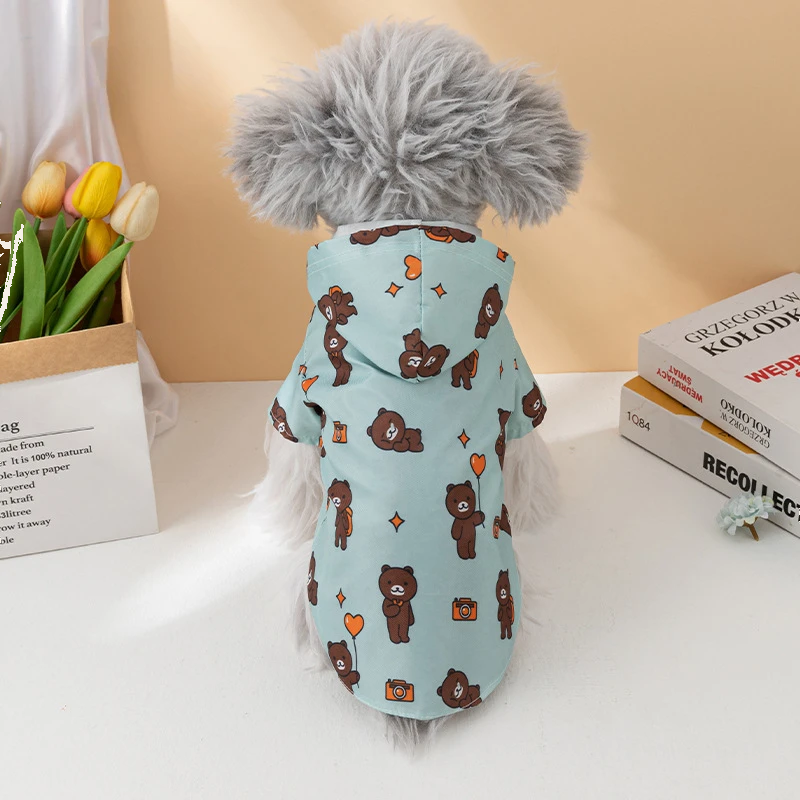 Waterproof dog raincoat with short sleeves — My Petsworth