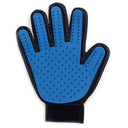 Silicone pet grooming glove for lifting loose dog and cat hair — My Petsworth