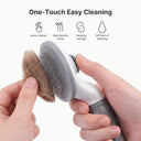 Slicker brush for removing loose hair from dogs and cats — My Petsworth