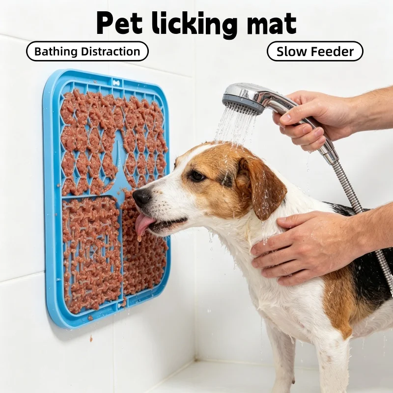 Dog Lick Mat - Silicone Slow Feeder