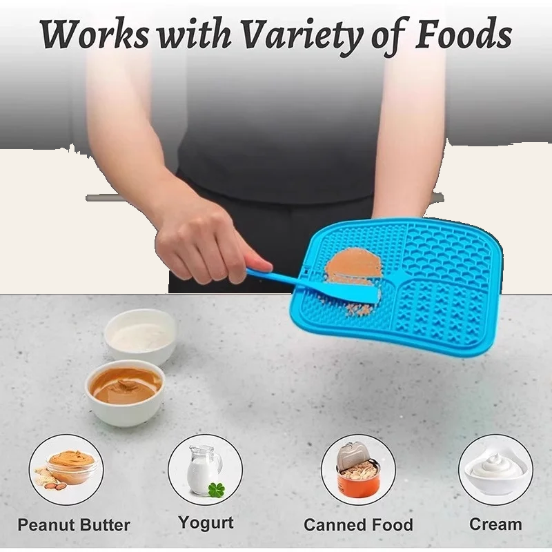 Dog Lick Mat - Silicone Slow Feeder