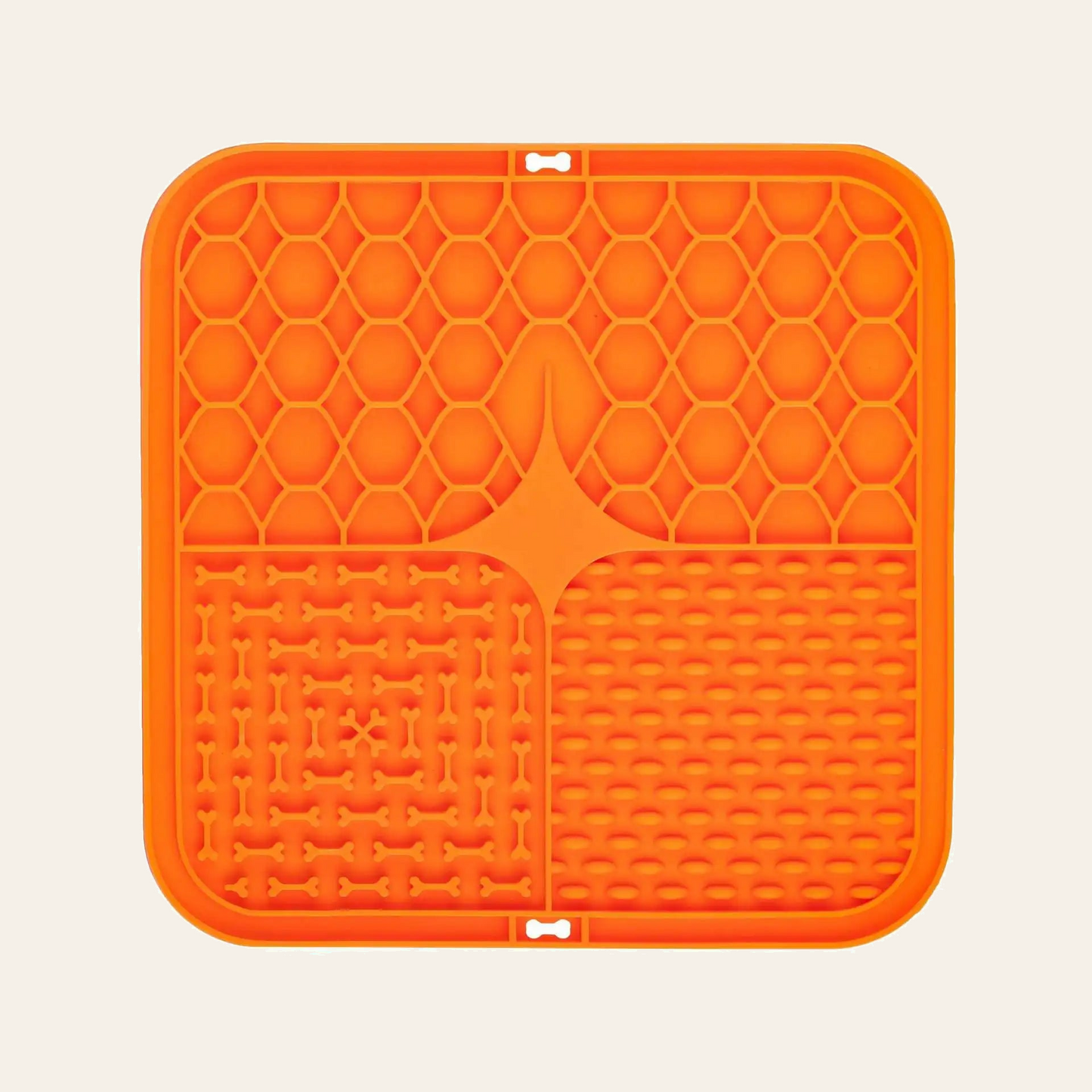 Silicone dog lick mat slow feeder with suction base — My Petsworth