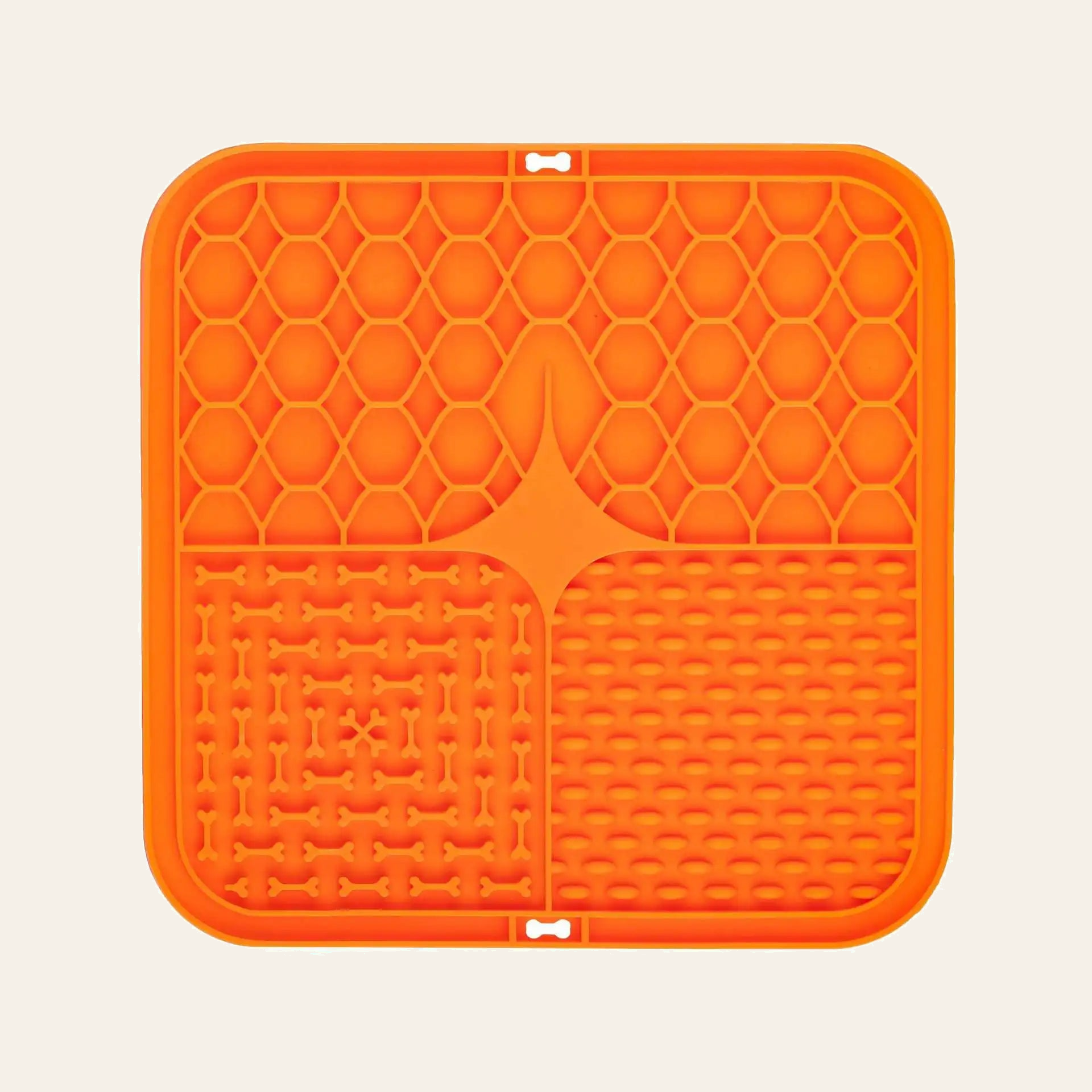 Silicone dog lick mat slow feeder with suction base — My Petsworth