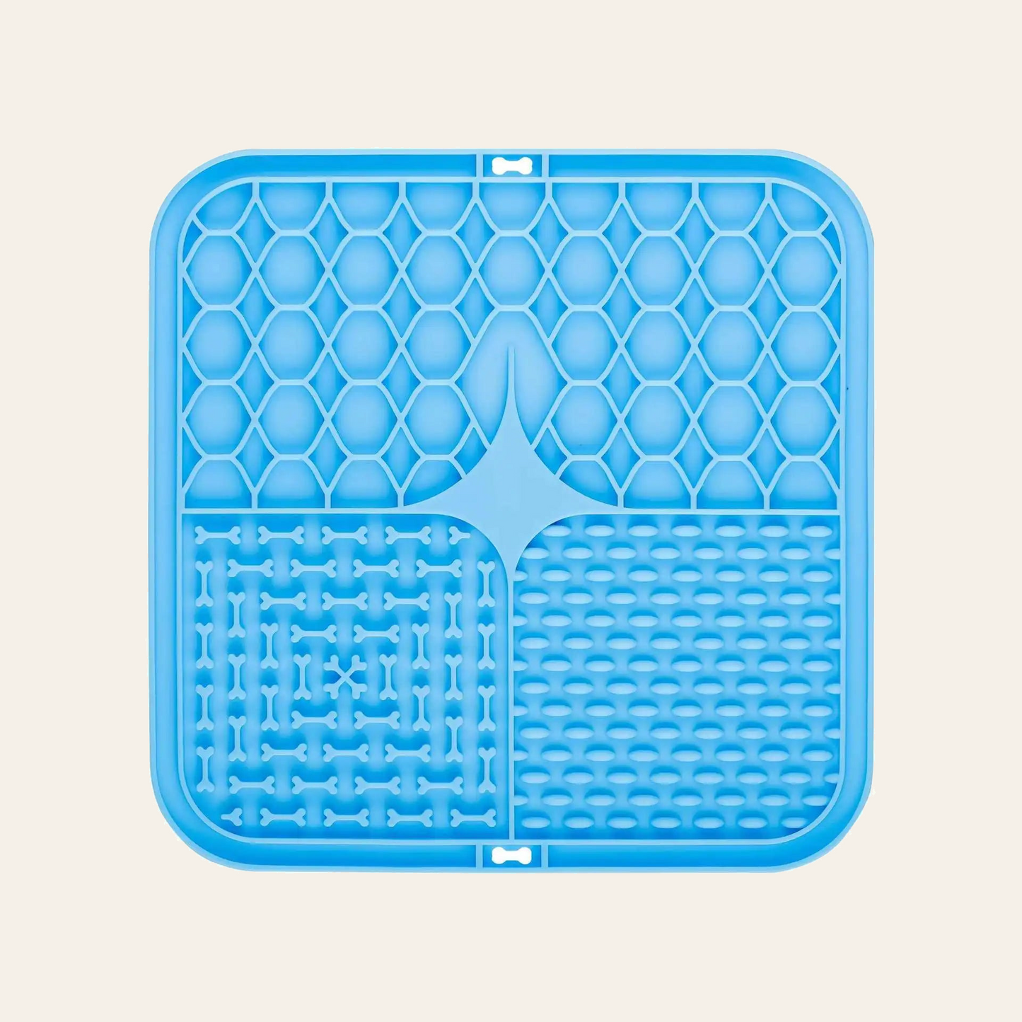 Silicone dog lick mat slow feeder with suction base — My Petsworth