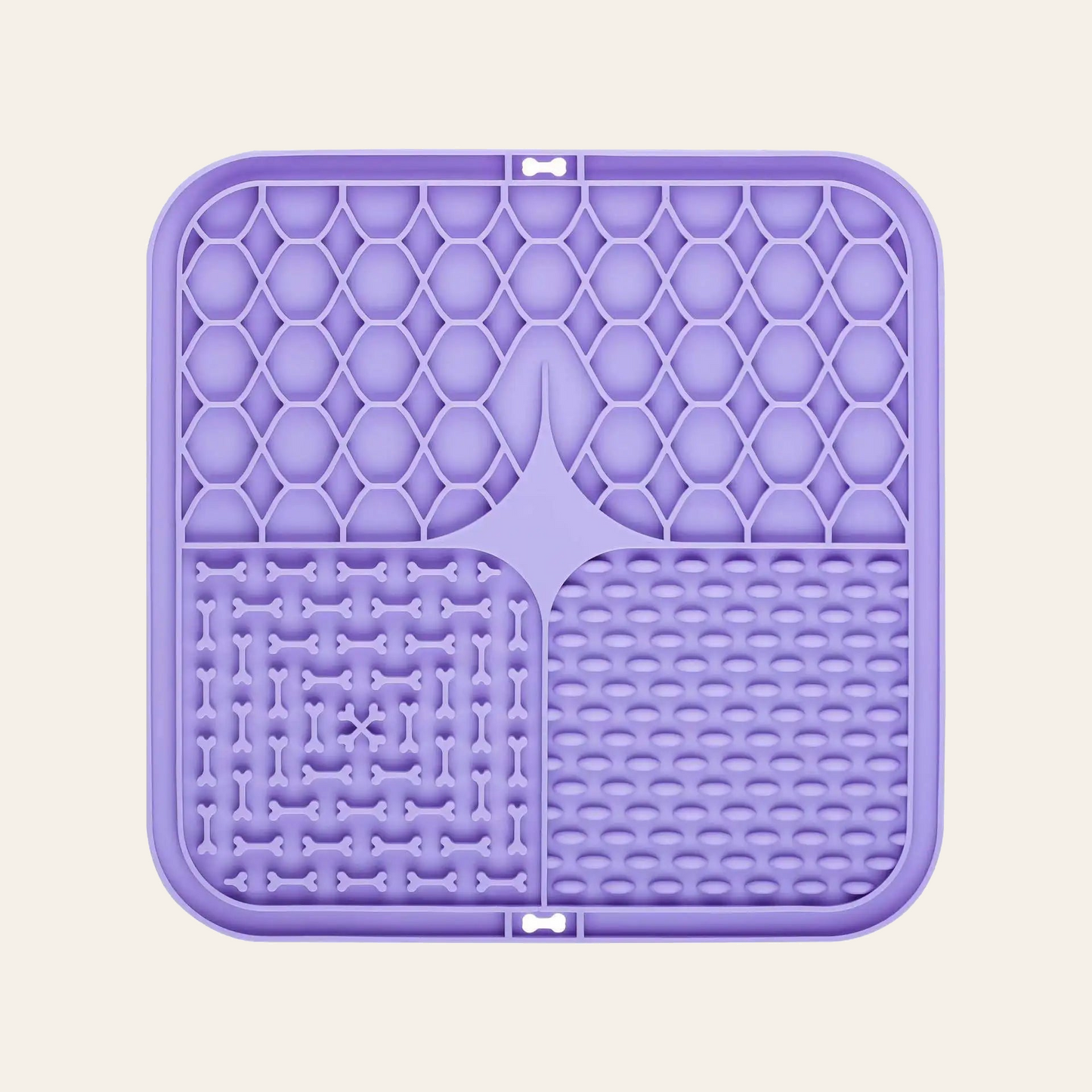 Silicone dog lick mat slow feeder with suction base — My Petsworth