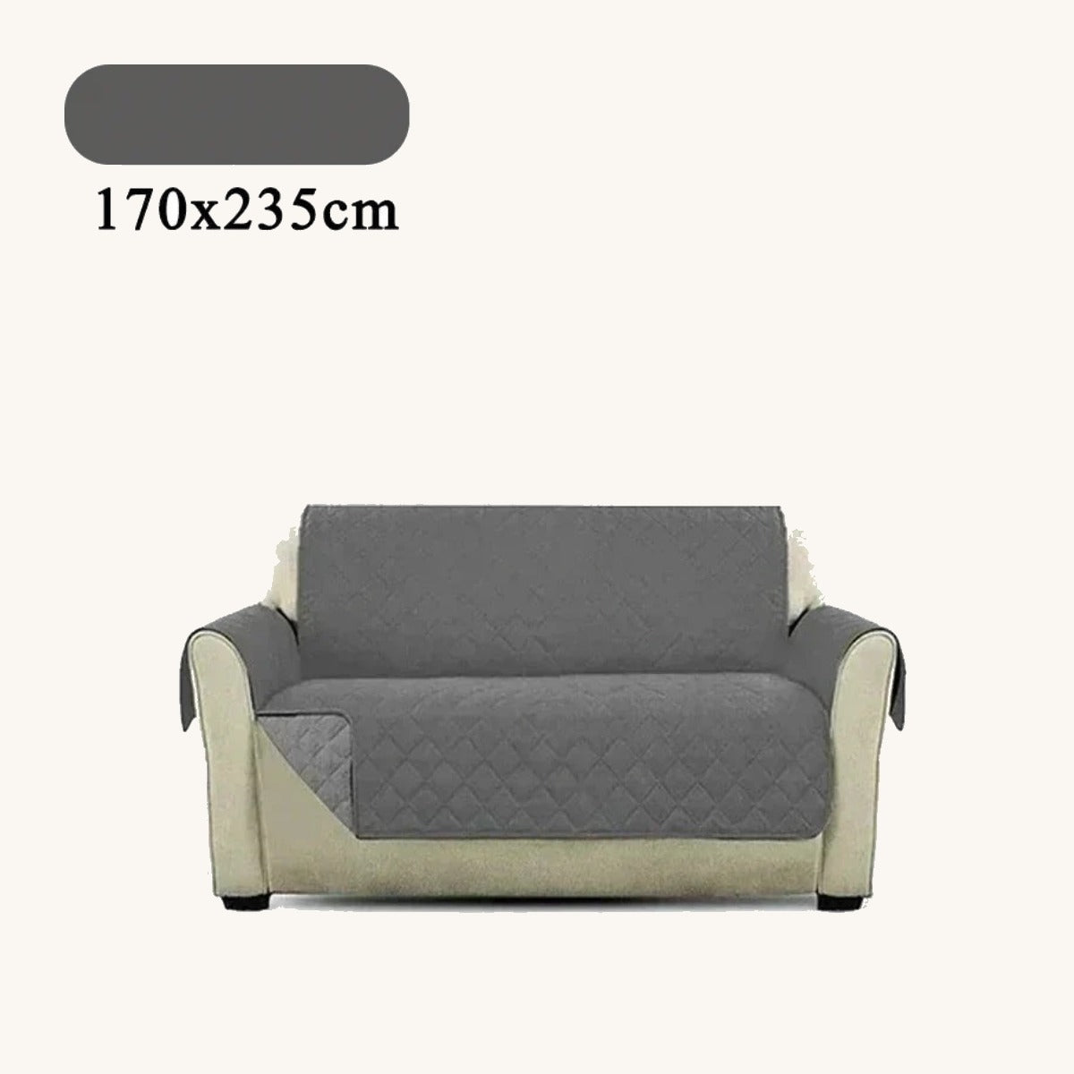 Grey pet sofa protector — My Petsworth