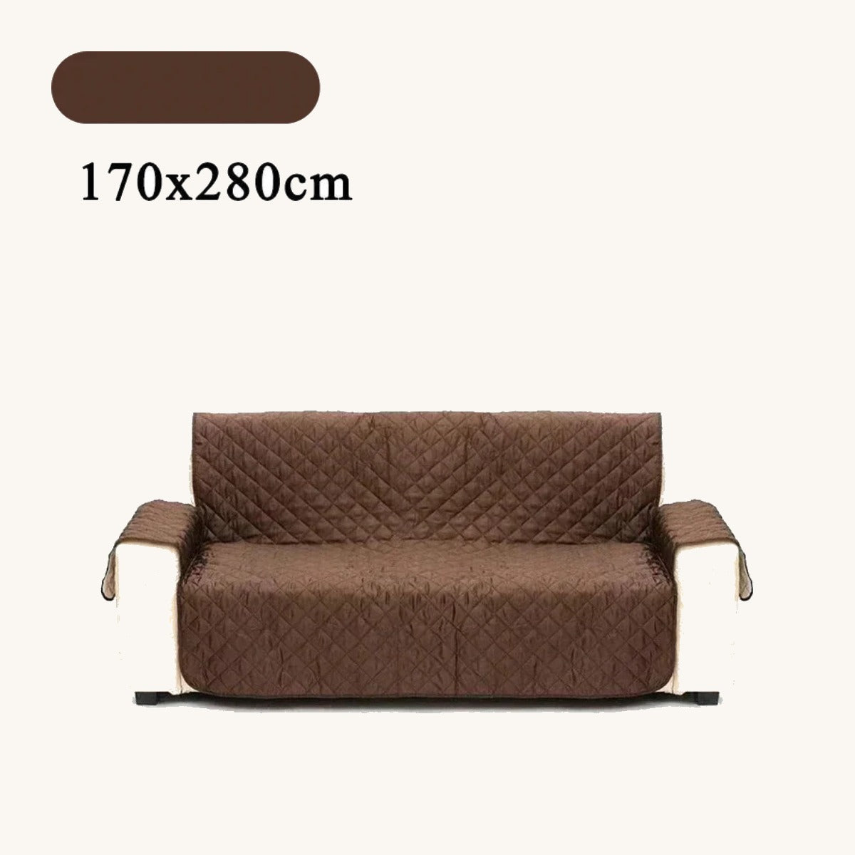Brown pet sofa protector — My Petsworth