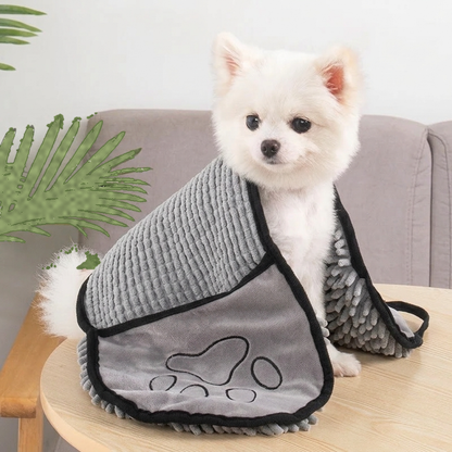 Quick-drying dog bath towel, super absorbent — My Petsworth